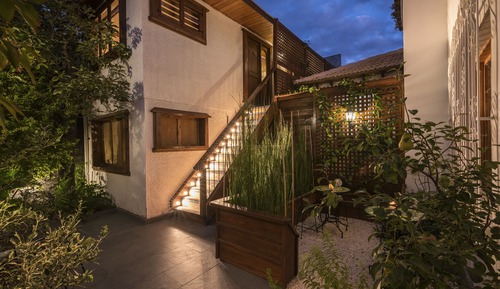 Doppelzimmer, Gartenblick