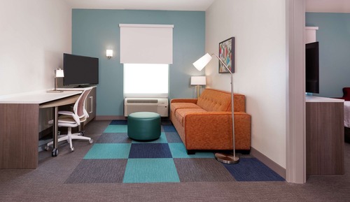 Suite, 1 King-Bett, barrierefrei (Roll-In Shower)