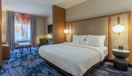 Suite, 1 King-Bett und Schlafsofa