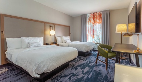 Zimmer, 2 Queen-Betten