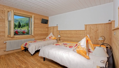 Familien-Vierbettzimmer, Nichtraucher, Bergblick