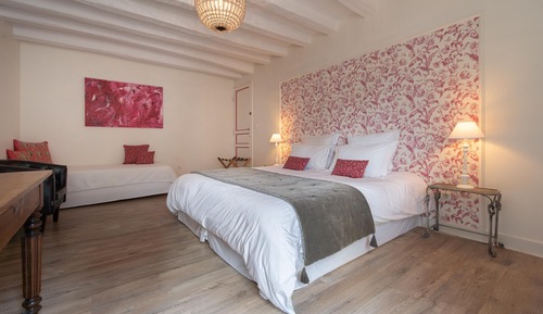Dreibettzimmer, mit Bad (Chambre De Diane)