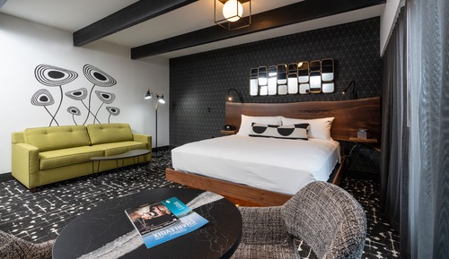 Junior-Studiosuite, 1 King-Bett und Schlafsofa, Nichtraucher, Balkon