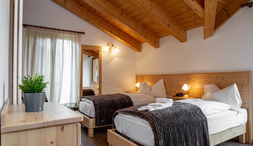 Familien-Vierbettzimmer, Bergblick