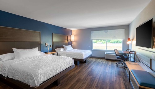 Zimmer, 2 Queen-Betten, barrierefrei (Roll-In Shower)