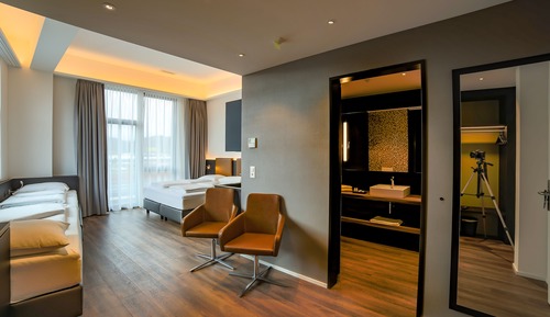 Deluxe-Apartment, Stadtblick