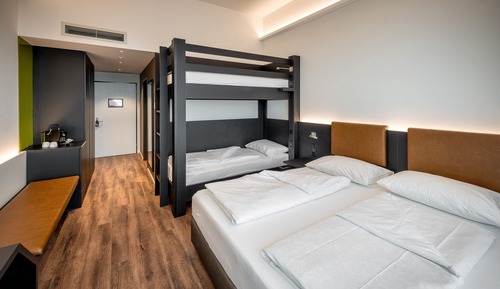 Familien-Vierbettzimmer, 1 Schlafzimmer