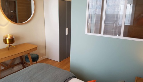 Standardzimmer, 1 Doppelbett, Nichtraucher, Meerblick