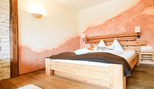 Junior-Suite, 1 Doppelbett, Balkon, Bergblick (with Sofabed)