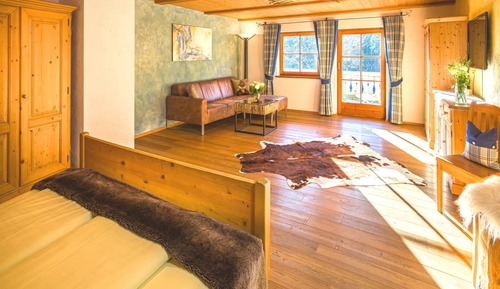 Junior-Suite, 1 Doppelbett, Balkon, Bergblick (with Sofabed)