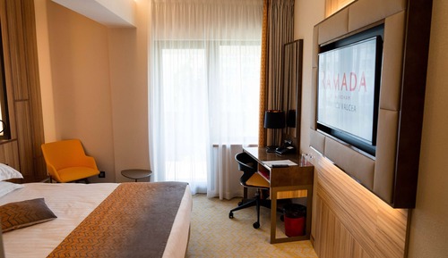 Zimmer, 1 Queen-Bett, Nichtraucher, Balkon