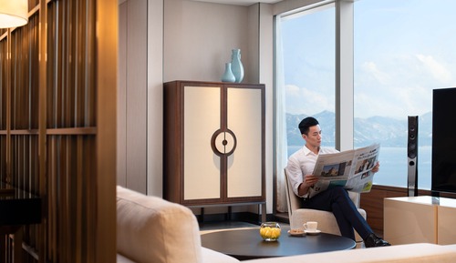 Raffles, Suite, 1 King-Bett