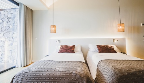 Superior-Doppel- oder -Zweibettzimmer, Verbindungszimmer, Gartenblick