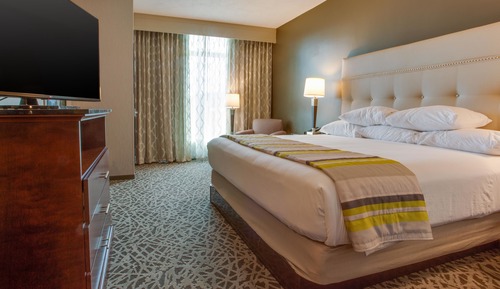 Suite, 1 King-Bett, Kühlschrank und Mikrowelle (2 Rooms)