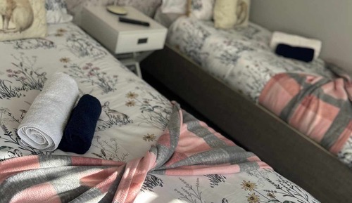 Chalet, mit Bad, Gartenblick (The Hare Room)