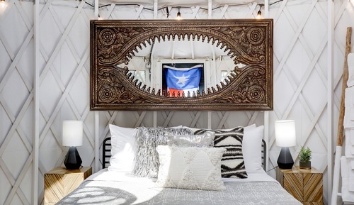 Zimmer, 1 Queen-Bett (Yurt)