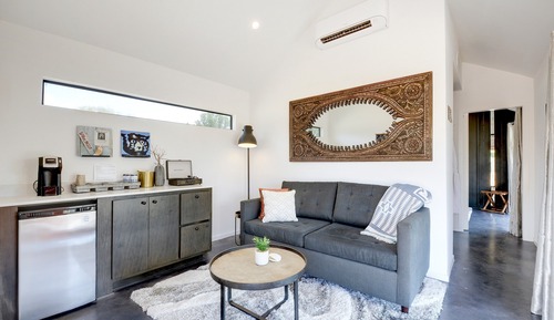 Zimmer, 1 Queen-Bett und Schlafsofa (Porch)
