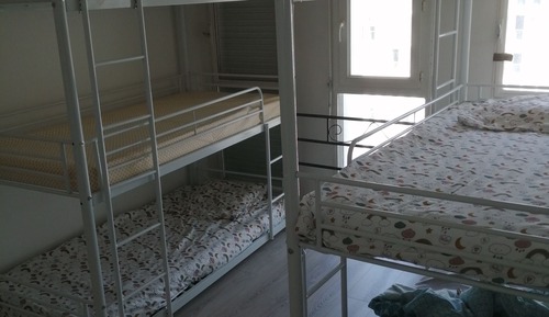 Gemeinsamer Economy-Schlafsaal, 1 Einzelbett, Gemeinschaftsbad, Stadtblick (5)