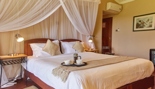 Standard-Doppel- oder -Zweibettzimmer