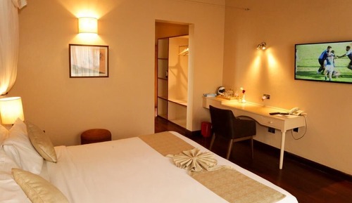 Deluxe-Doppelzimmer, Gartenblick (Captain Wing)