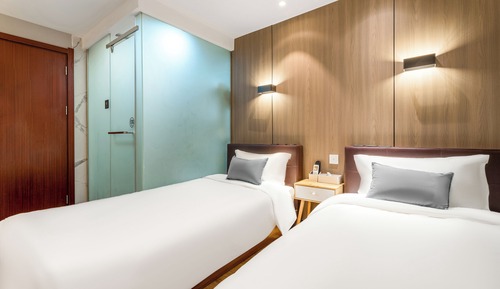 Economy-Zweibettzimmer, ohne Fenster