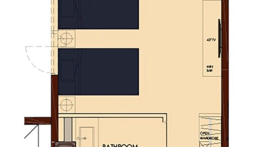 Superior-Zweibettzimmer