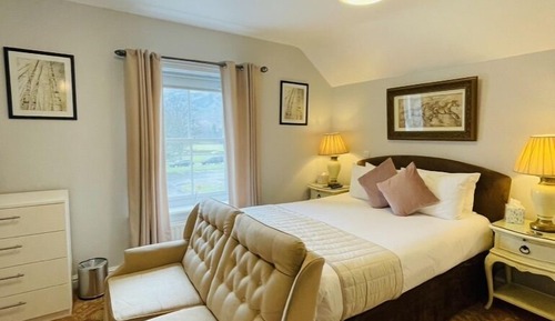 Superior-Doppelzimmer, 1 Queen-Bett, Nichtraucher, Bergblick