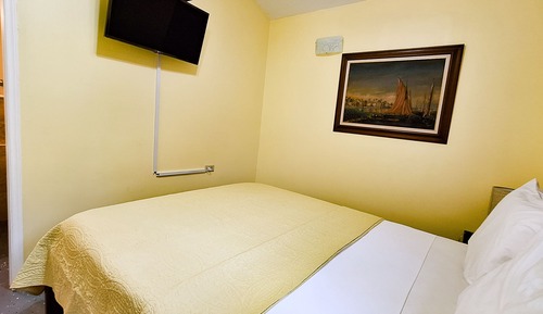 Standard-Ferienhütte, 1 Queen-Bett, Nichtraucher, Gartenblick