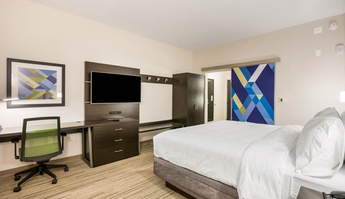 Suite, 1 King-Bett und Schlafsofa, barrierefrei (Mobility, Access Tub)