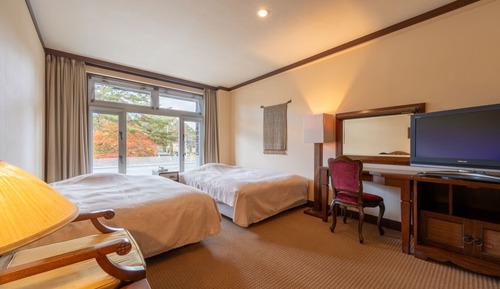 Zweibettzimmer (Oriental, Western Style)