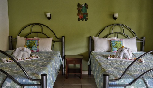 Standard-Doppelzimmer, 1 Queen-Bett, barrierefrei, Gartenblick