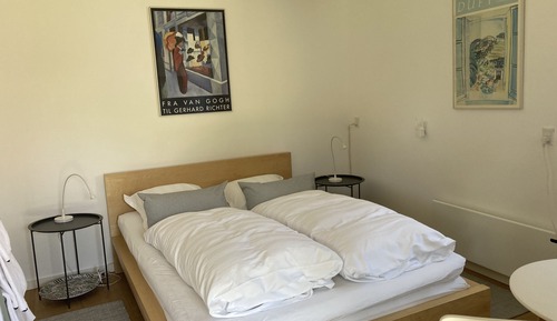 Classic-Zimmer, 1 Queen-Bett, Gemeinschaftsbad, Gartenblick