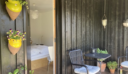 Classic-Zimmer, 1 Queen-Bett, Gemeinschaftsbad, Gartenblick