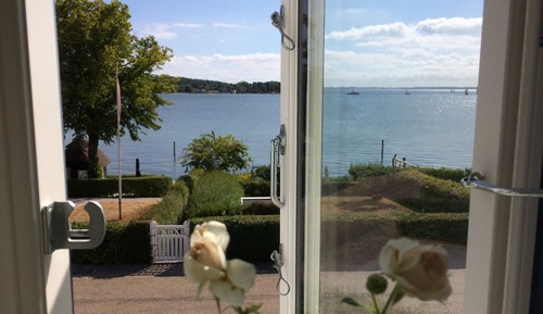 Panorama-Zimmer, 1 Queen-Bett, Gemeinschaftsbad, Meerblick