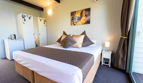 Comfort-Doppelzimmer, 1 Queen-Bett, barrierefrei, Seeblick