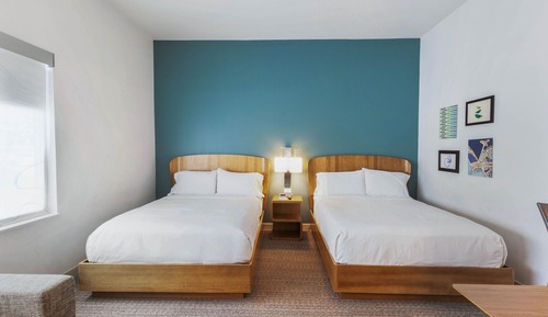 Studio, Mehrere Betten, Nichtraucher (Mobility Accessible, Roll-in Shower)