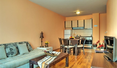 Standard-Apartment, Bergblick