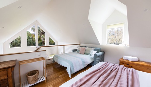 Ferienhaus, 2 Schlafzimmer, Küche, Bergblick