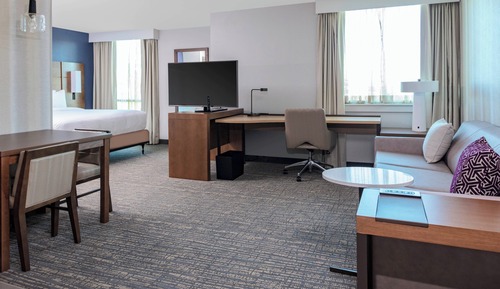 Studio, 1 King-Bett und Schlafsofa, Nichtraucher (Hearing Accessible)