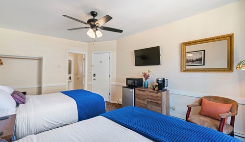 Honeymoon-Zimmer, 2 Queen-Betten, Nichtraucher, Bergblick