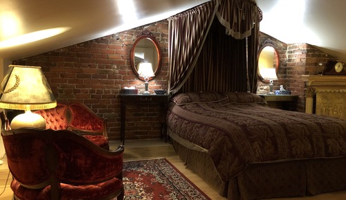 Romantisches Zimmer, Mehrere Betten, Nichtraucher, Blick auf den Innenhof
