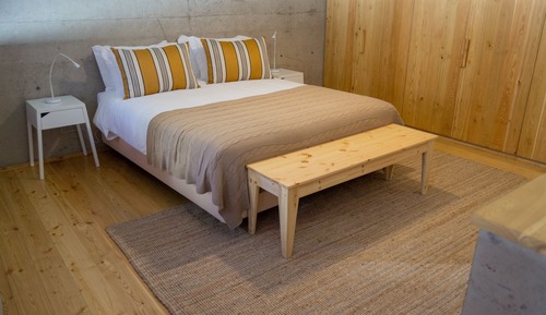 Design-Apartment, 1 Schlafzimmer, Küche, zum Garten hin