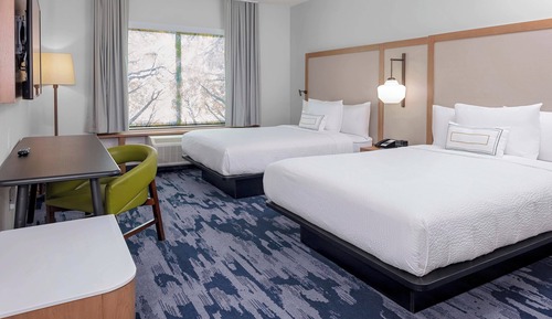 Zimmer, 2 Queen-Betten, Nichtraucher (Mobility/Hearing Accessible, Tub)