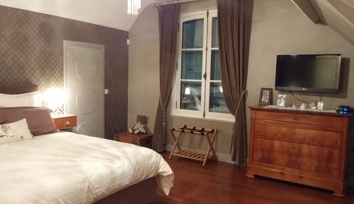 Deluxe-Doppelzimmer, 1 Queen-Bett, Gartenblick (Olivier)