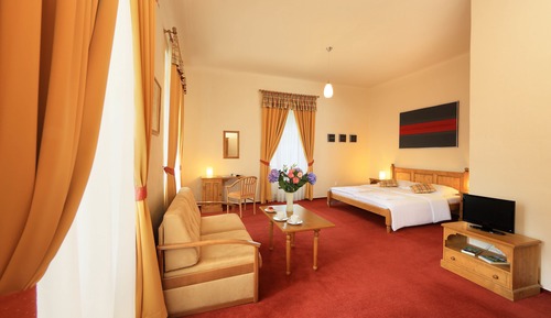Standard-Doppelzimmer, 1 Schlafzimmer, mit Bad, Parkblick