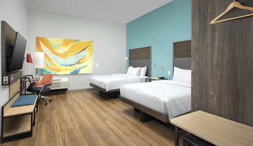 Zimmer, 2 Queen-Betten, barrierefrei (Hearing)