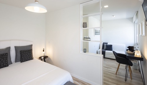 Deluxe-Suite, 1 Doppelbett und Schlafsofa, Nichtraucher, Flussblick
