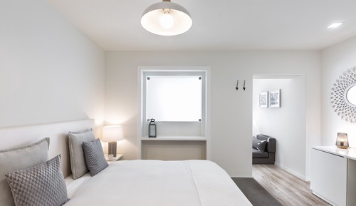 Deluxe-Suite, 1 Queen-Bett, Nichtraucher, Stadtblick