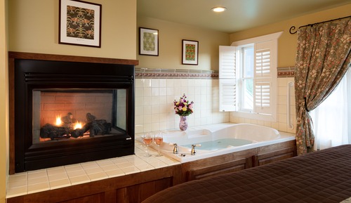 Luxury-Einzelzimmer, Whirlpool, Bergblick