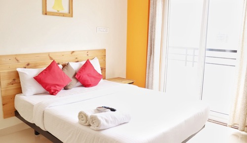 Deluxe-Doppelzimmer, barrierefrei, Stadtblick